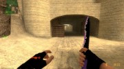 Neon Violet Knife для Counter-Strike Source миниатюра 1