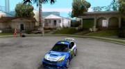 Subaru impreza Tarmac Rally для GTA San Andreas миниатюра 1