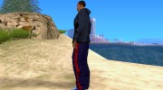 Nike Air Force Ones in Purple and Blue для GTA San Andreas миниатюра 2