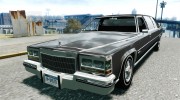 Cadillac Fleetwood Limousine 1985 [Final] для GTA 4 миниатюра 1