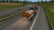 Снегоуборочная Scania в трафик для Euro Truck Simulator 2 миниатюра 5