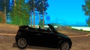Mini Cooper Convertible для GTA San Andreas миниатюра 5