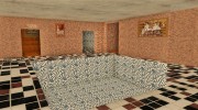 Новая Баня с интерьером в Лыткарино в Криминальной России для GTA San Andreas миниатюра 2