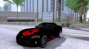 Dodge Viper SRT10 Impostor Tuning for GTA San Andreas miniature 8