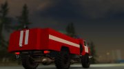 Пожарный ГАЗ 66 АЦ-30 для GTA San Andreas миниатюра 3