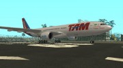 Airbus A330-223 TAM Airlines for GTA San Andreas miniature 1