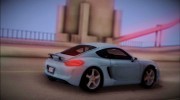 Porsche Cayman S 2014 для GTA San Andreas миниатюра 3
