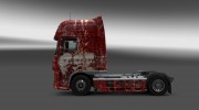Скин Kommunism для DAF XF para Euro Truck Simulator 2 miniatura 3