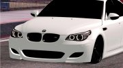 BMW M5 E60 v10 Aze style para GTA San Andreas miniatura 4