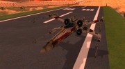 X-WING v1 из Star Wars para GTA San Andreas miniatura 1