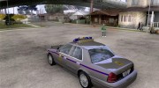 Ford Crown Victoria Mississippi Police para GTA San Andreas miniatura 3