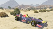 Red Bull F1 v2 redux para GTA 5 miniatura 3