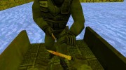 Штык нож М9 Fade для Counter Strike 1.6 миниатюра 3