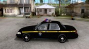 Ford Crown Victoria Montana Police для GTA San Andreas миниатюра 2