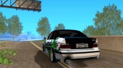 BMW E36 Drift para GTA San Andreas miniatura 3