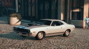 1970 Dodge Challenger RT 440 Six Pack for GTA 5 miniature 1