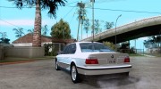 BMW E38 750IL для GTA San Andreas миниатюра 3