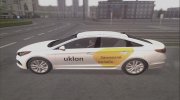 Hyundai Sonata 2015 Uklon Такси para GTA San Andreas miniatura 3