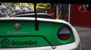 Alfa Romeo 8C Competizione GT3 2009 for GTA San Andreas miniature 5