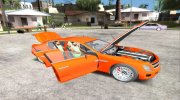 GTA V Albany Alpha Sedan для GTA San Andreas миниатюра 3