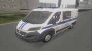 Fiat Ducato 2020 Полиция России para GTA San Andreas miniatura 1