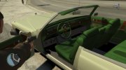 Cadillac Coupe De Ville 1974 (fixed) для GTA 4 миниатюра 5