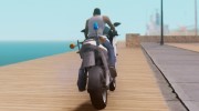 Croatian Police Bike для GTA San Andreas миниатюра 6