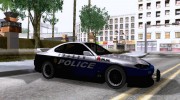 Nissan Silvia S15 Police для GTA San Andreas миниатюра 4