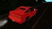 1996 Nissan 180sx Autongraphic для GTA San Andreas миниатюра 2