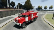 ЗИЛ 433474 Пожарный для GTA 4 миниатюра 1