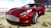 Aston Martin One-77 для GTA 4 миниатюра 1