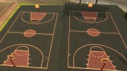 Новая баскетбольная площадка para GTA San Andreas miniatura 1