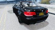 BMW M3 E92 2008 v1.0 para GTA 4 miniatura 3