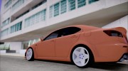 Lexus IS F para GTA San Andreas miniatura 4