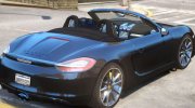 Porsche Boxster GTS для GTA 4 миниатюра 4