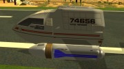Shuttle-NCC-74656 для GTA San Andreas миниатюра 2