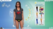 Трусы с супер героями para Sims 4 miniatura 5