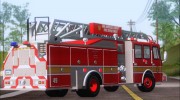 E-One Quint Rearmount SACFD Ladder 49 para GTA San Andreas miniatura 4