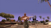 CJ в образе Chris Brown for GTA San Andreas miniature 8