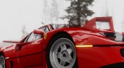 1989 Ferrari F40 (US-Spec) для GTA San Andreas миниатюра 11