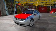 Volkswagen Bora Taxi Florianópolis para GTA San Andreas miniatura 2