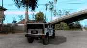 Hummer H2 Tunable para GTA San Andreas miniatura 4