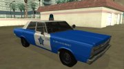 Plymouth Belvedere 4 door 1965 Chicago Police Dept для GTA San Andreas миниатюра 2