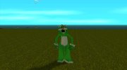 Человек в зеленом костюме худого саблезубого тигра из Zoo Tycoon 2 for GTA San Andreas miniature 2