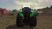 Deutz Fahr 7250 Grean Beast para Farming Simulator 2015 miniatura 5