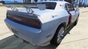 2012 Dodge Challenger SRT8 392 Racing 1.0 para GTA 5 miniatura 4