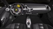 2015 Ferrari 458 Italia - Police Car для GTA San Andreas миниатюра 4