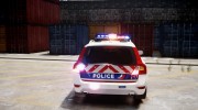 Volvo Police National para GTA 4 miniatura 7