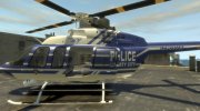 Bell 407 LCPD para GTA 4 miniatura 2