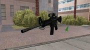 M4 на замену Снайперской винтовки для GTA San Andreas миниатюра 2